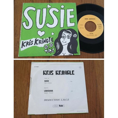 Rare French Sp 45t Rpm (7") Kris Kringle (Unic Sp, 1972)