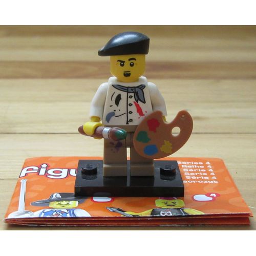 LEGO Minifigure Séries 4 n° 14 'Artiste'