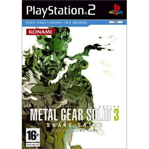 Metal Gear Solid 3 : Snake Eater Ps2