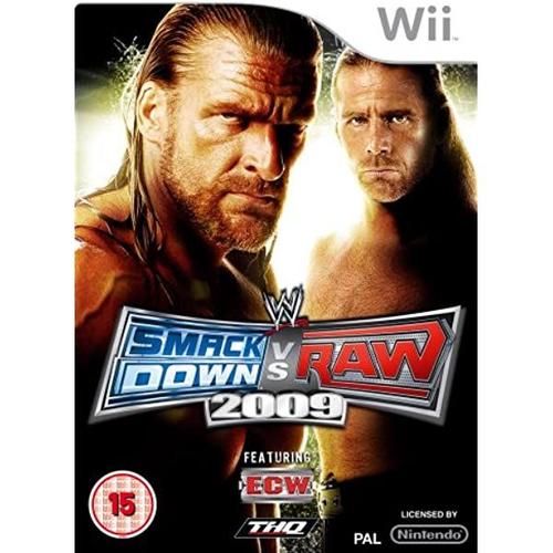 Wwe Smackdown Vs. Raw 2009 (Wii) [Import Anglais]