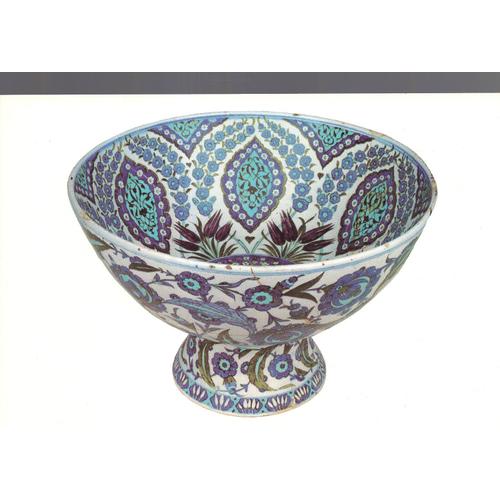Carte Postale D'un Bol / Bowl ¿ Turquie, Période Ottomane Vers 1550 ¿ Godman Collection, England