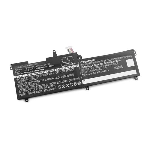 vhbw Batterie compatible avec Asus Rog Strix GL702VM-BA135T, Strix GL702VM-BA195T ordinateur portable Notebook (4800mAh, 15,2V, Li-polymère)