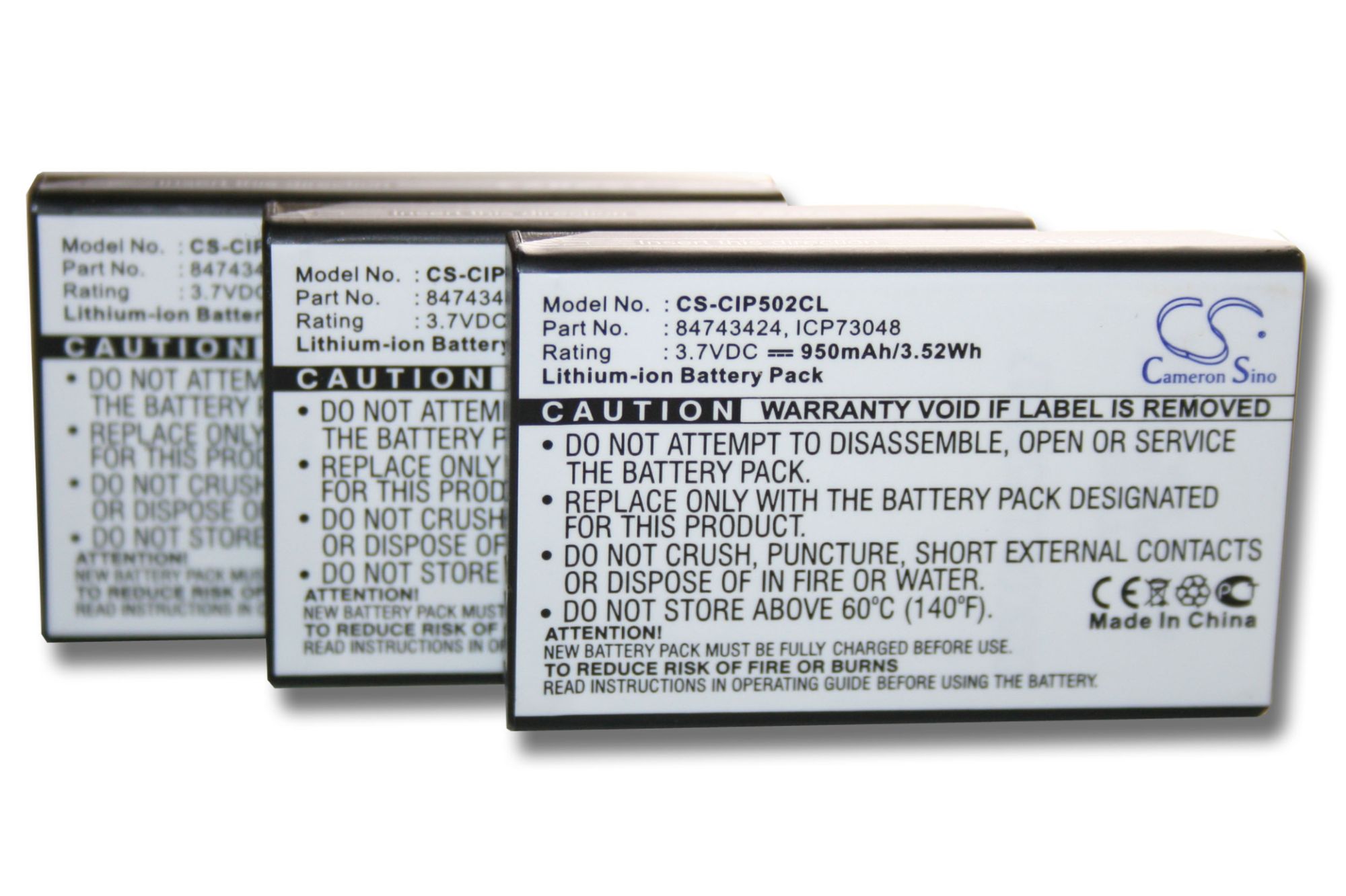 Vhbw 3x Batteries Compatible Avec Polycom Kirk 5020, 5040 Téléphone...