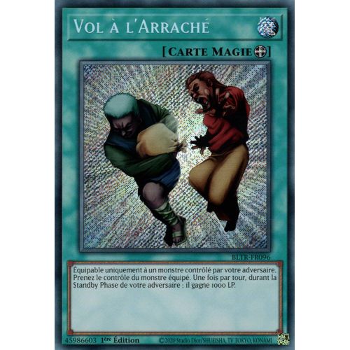 Yu Gi Oh Bltr Fr096 Vol À L'arraché Secrète Rare