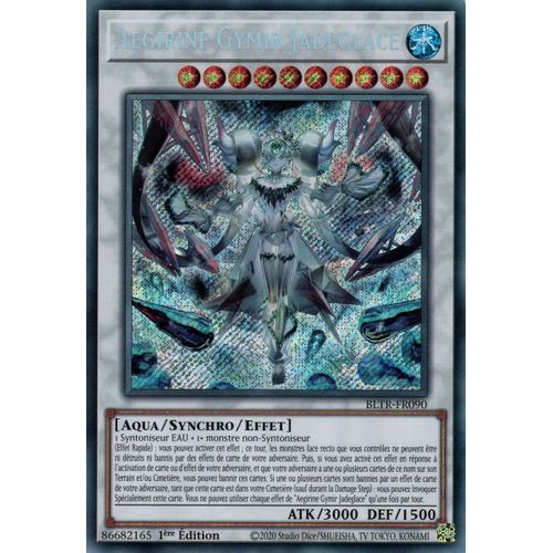 Yu Gi Oh Bltr Fr090 Aegirine Gymir Jadeglace Secrète Rare