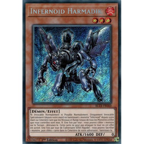 Yu Gi Oh Bltr Fr060 Infernoid Harmadik Secrète Rare