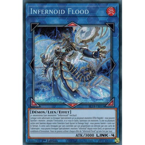 Yu Gi Oh Bltr Fr014 Infernoid Flood Secrète Rare
