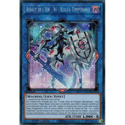 Yu Gi Oh Bltr Fr044 Assaut De L'air As Azaléa Tempérance Secrète Rare