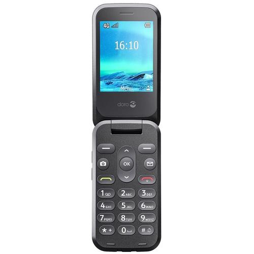 Doro 2800 - Téléphone portable bloc séniors - 2,8" - Micro SIM - Noir