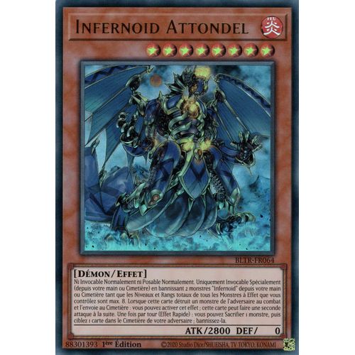 Yu Gi Oh Bltr Fr064 Infernoid Attondel Ultra Rare