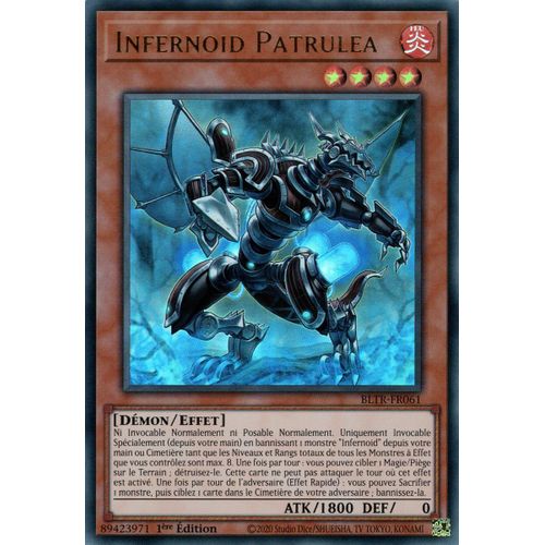 Yu Gi Oh Bltr Fr061 Infernoid Patrulea Ultra Rare