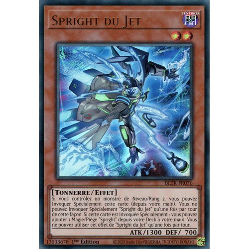 Yu Gi Oh Bltr Fr076 Spright Du Jet Ultra Rare