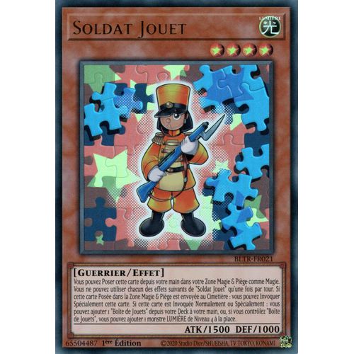 Yu Gi Oh Bltr Fr021 Soldat Jouet Ultra Rare