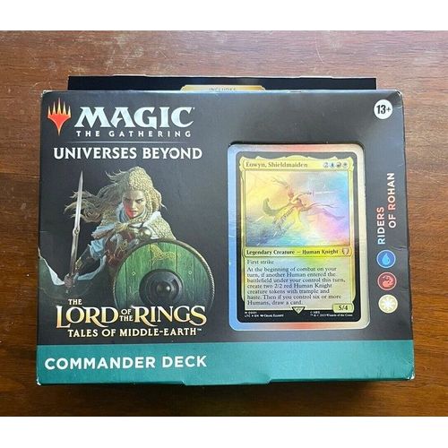 Magic Seigneur Des Anneaux Pack Commander : Galadriel Riders Of Rohan Vert/Blanc - En V.O
