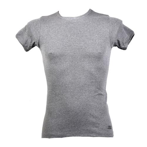 T Shirt Homme New Man En Coton Confort Et Qualité T Shirt Col Rond New Man 3002 Anthracite