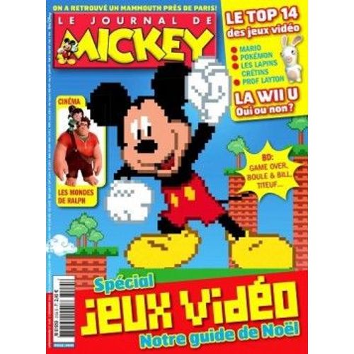 Le Journal De Mickey 3155  Spécial Jeux Video