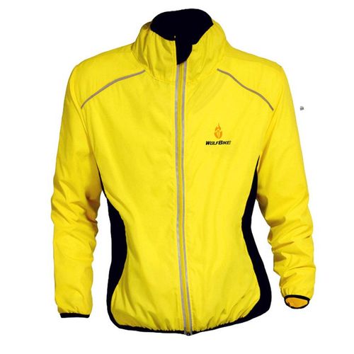 Teemofr Coupe-Vent De Cyclisme Maillot De Vélo Manches Longues Imperméable, Respirant, Doux, Confortable Portable En Toutes Saisons