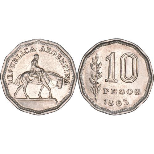 Argentine - 1963 - 10 Pesos - K209