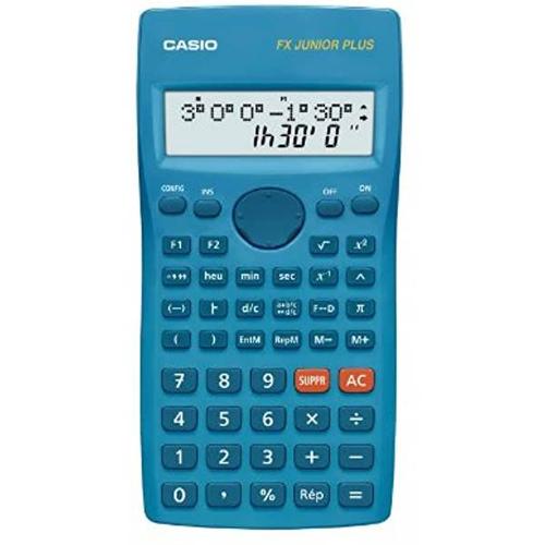 Casio FX Junior Plus Calculatrice scolaire 2 lignes 15 caractères