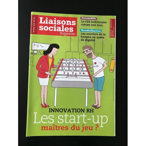 Liaisons Sociales Magazine 184 - Innovation Rh, Les Stuart-Up Maitres Du Jeu ? …