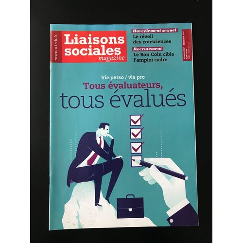 Liaisons Sociales 187 - Vie Perso/Vie Pro Tous Évaluateurs, Tous Évalués…