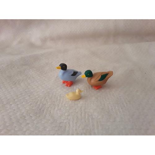 Playmobil Animaux Lot 18 : 2 Canard + 1 Poussin