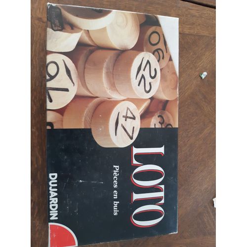 Jeu Loto-Pions En Buis