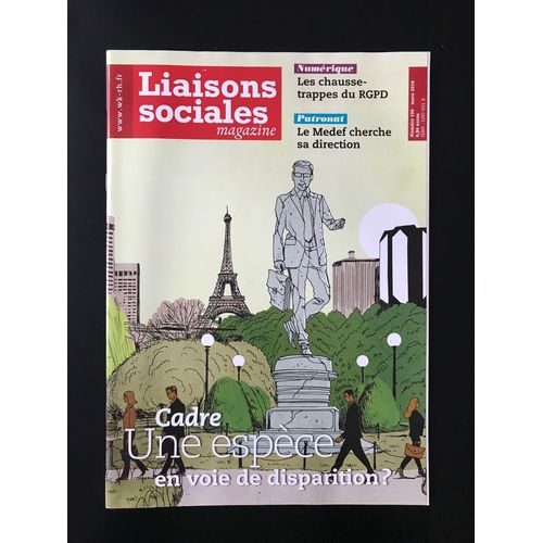 Liaisons Sociales Magazine 190 - Cadre: Une Espèce En Voie De Disparition…