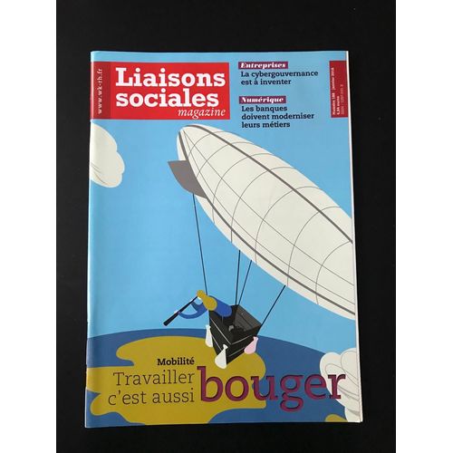 Liaisons Sociales 188 - Mobilité : Travailler C’Est Aussi Bouger