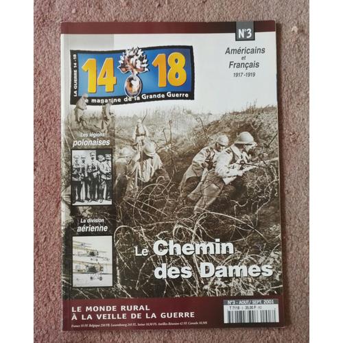 14-18 Le Magazine De La Grande Guerre  N° 3 : Le Chemin Des Dames-Les Légions Polonaises-La Division Aérienne