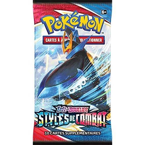 Pokemon Booster (Modèle Aléatoire) - Epée Et Bouclier Styles De Combat (Eb05) - Jeu De Société - Jeu De Cartes À Collectionner Multicolore