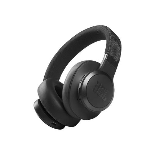 JBL LIVE 660NC - Casque Bluetooth avec Suppresseur de bruit actif - sans fil, jack 3,5mm - noir