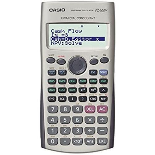Calculatrice financière Casio FC 100V
