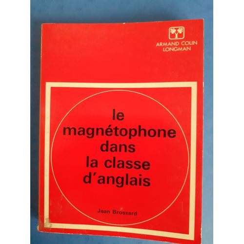 Le Magnetophone Dans La Classe D Anglais
