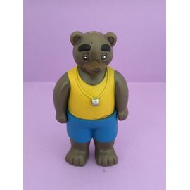 Figurine Papa De Petit Ours Brun Sportif (Bayard Sa 1975)