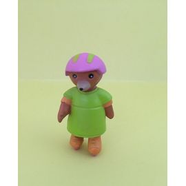 Figurine Petite Ourse Brune En Rollers (Bayard Presse)
