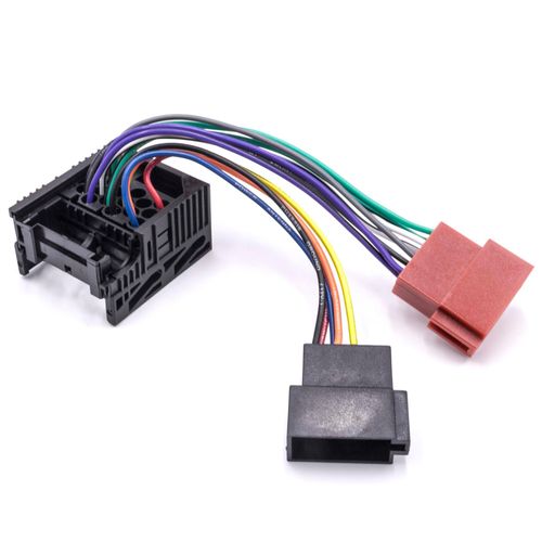 Vhbw Adaptateur Autoradio Iso Compatible Avec Bmw Mini 09/00 - 2006 Modèle De Voiture