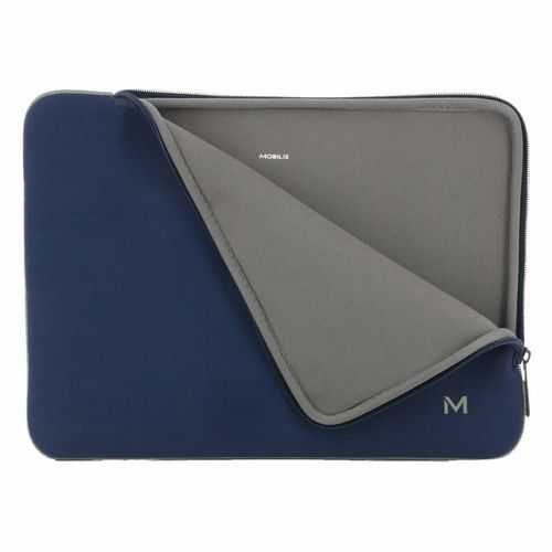 Mobilis Skin - Housse d'ordinateur portable - 12.5" - 14.2" - bleu marine et gris