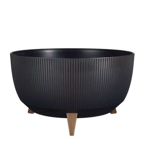 Cache-Pot Avec Pieds Noir D47