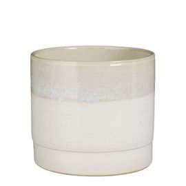 Cache-Pot En Terre Cuite Creme D22