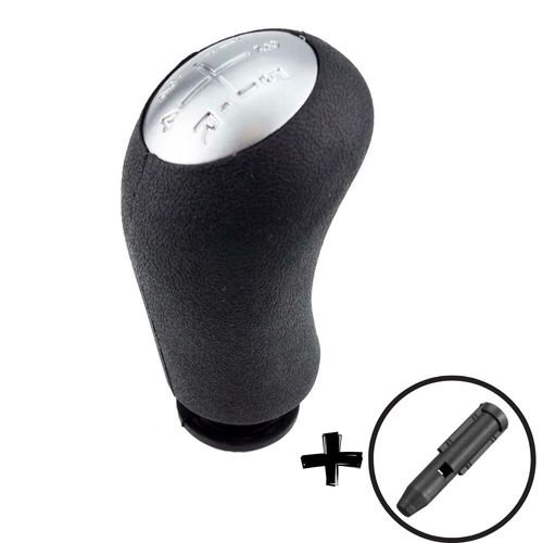 Manchon Adaptateur + Pommeau De Leviers De Vitesse Manuel 5 Vitesses Pour Renault Clio Iii, Kangoo, Megane Ii, Scenic Ii, Dacia Sandero, Logan