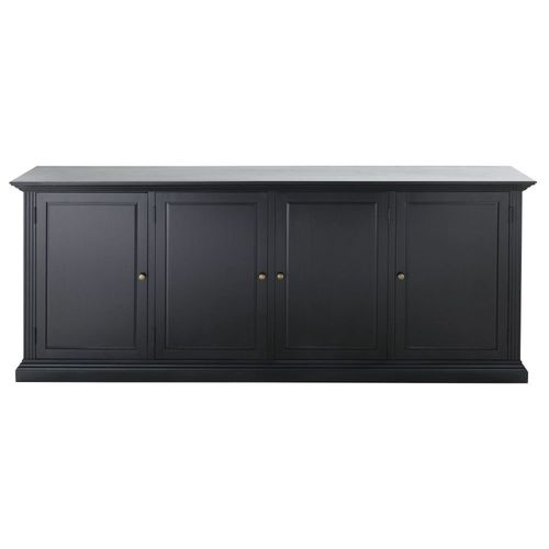 Buffet 4 Portes Noir