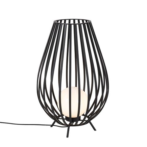 Lampadaire En Acier Noir