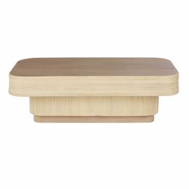 Table Basse En Bois De Mahogany Et Calamus L135