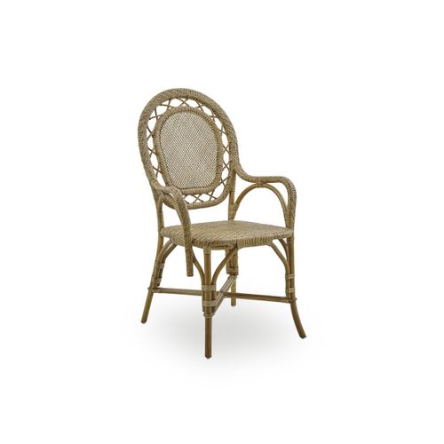 Sika-Design - Chaise Repas En Rotin - Marron