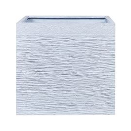 Pot De Fleurs Blanc 50 Cm Paros