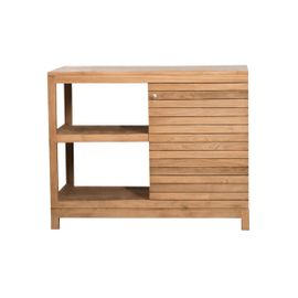 Meuble Sous Vasque Salle De Bain En Teck L100cm