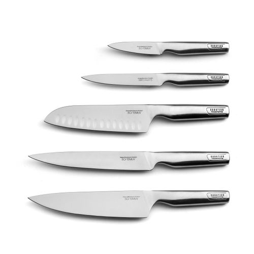 Sabatier Trompette - Asean - Set 5 Couteaux De Cuisine - Gris