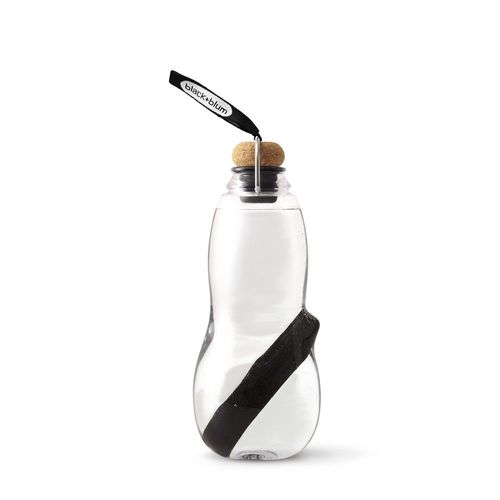 Bouteille Et Charbon Purificateur D'eau Noir 800ml
