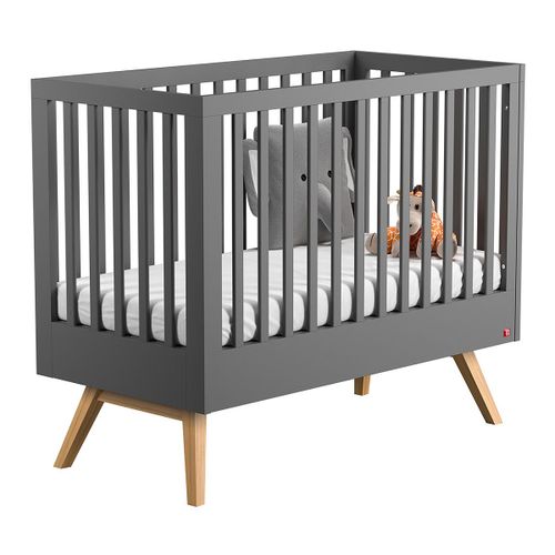 Lit Évolutif 70x140 Gris